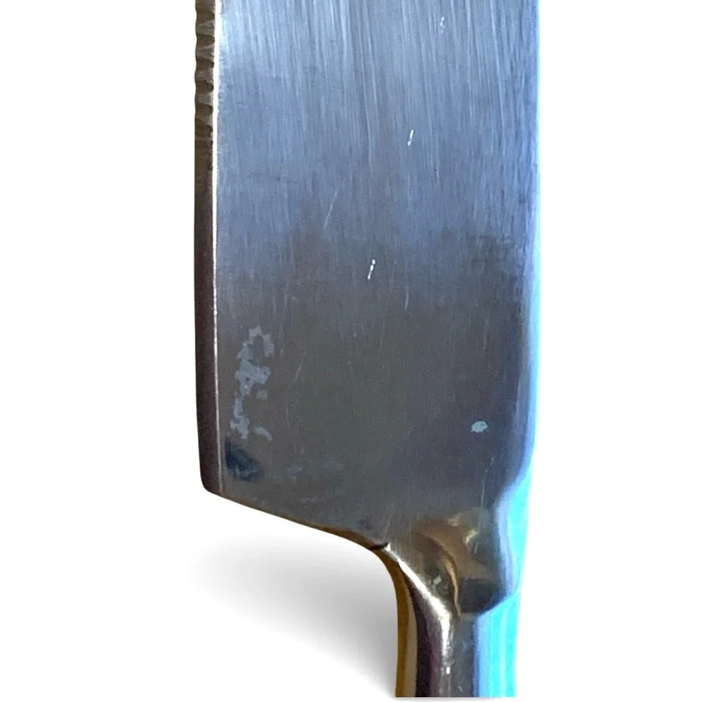 Stainless Steel Cheese Knife Cutlery Kitchen Utensil Knife Grooved Edge